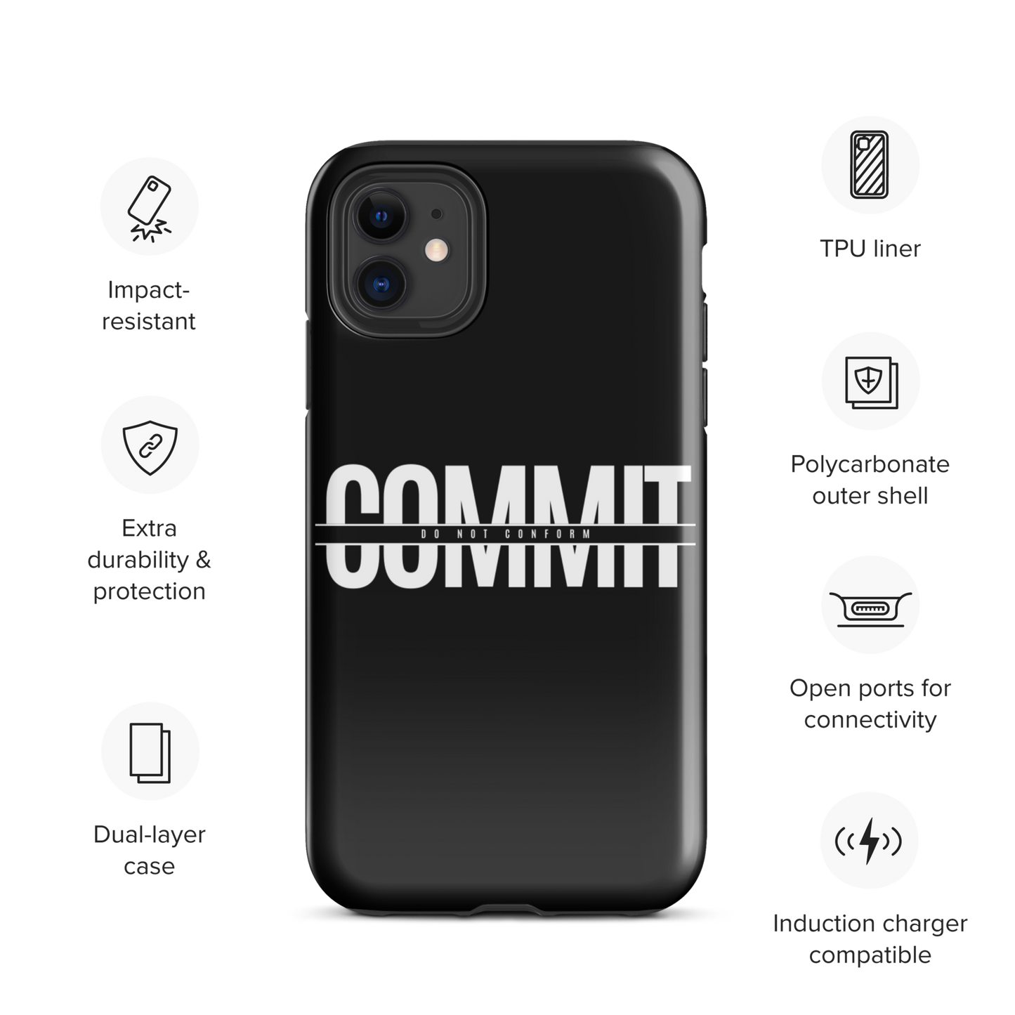 Commit Tough Case for iPhone®