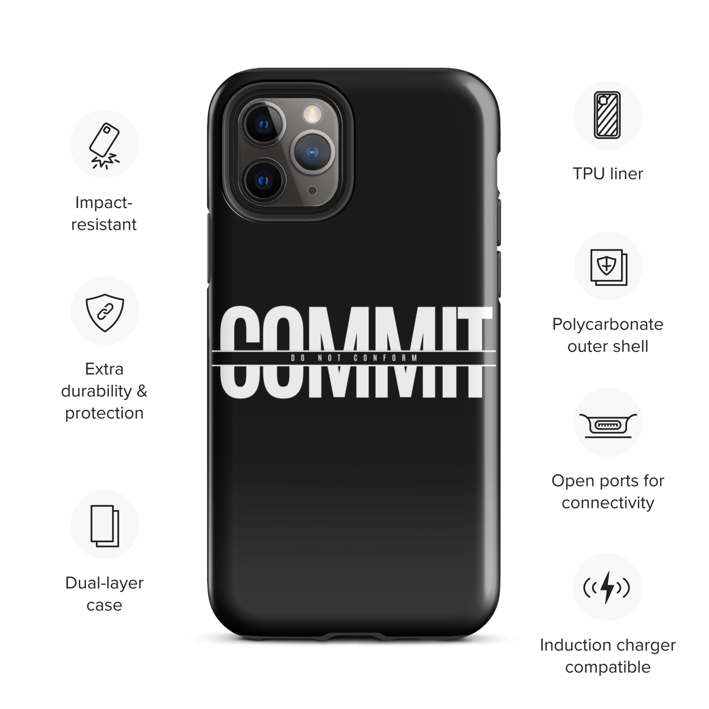Commit Tough Case for iPhone®