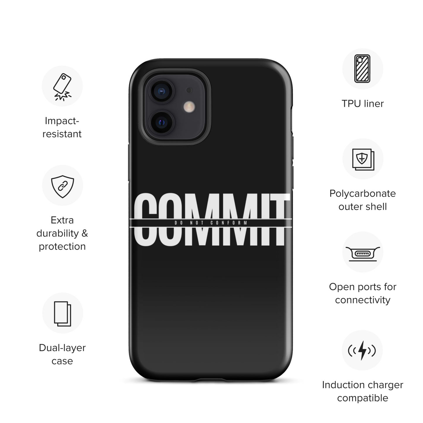 Commit Tough Case for iPhone®