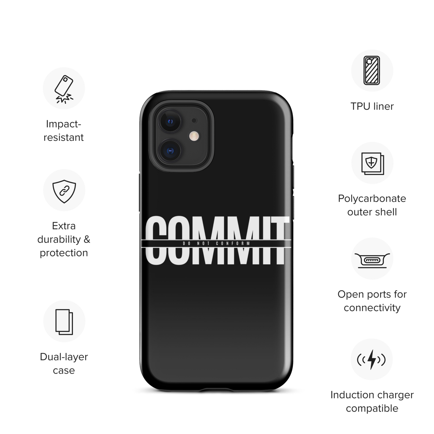 Commit Tough Case for iPhone®