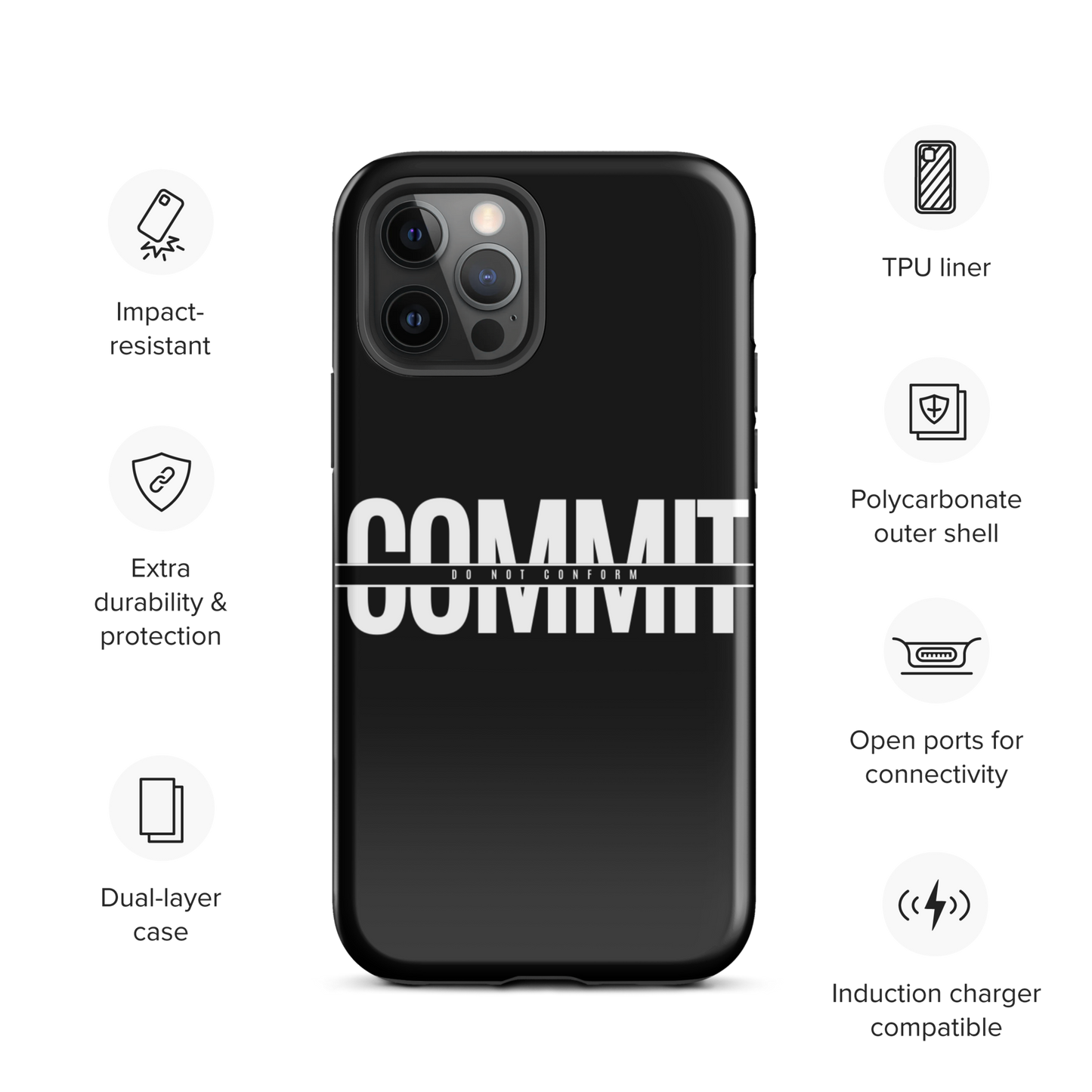 Commit Tough Case for iPhone®