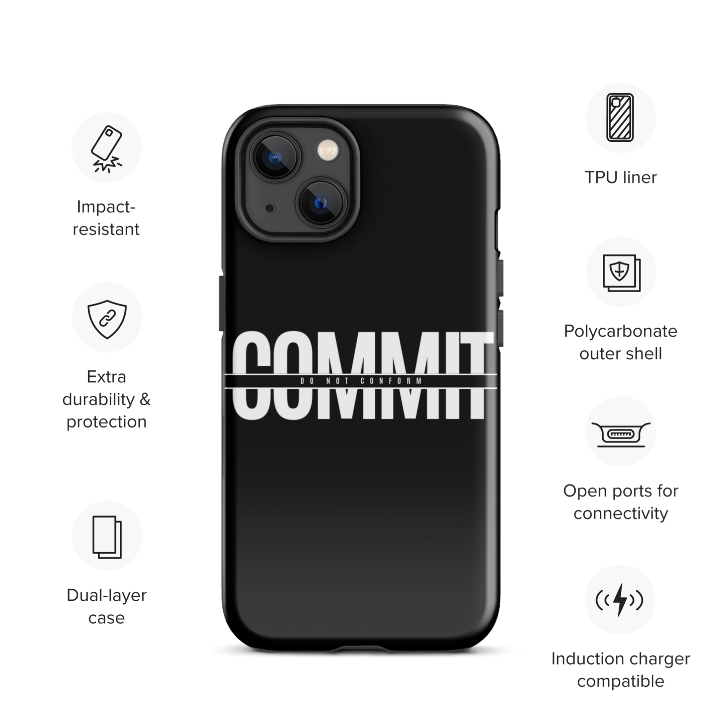 Commit Tough Case for iPhone®