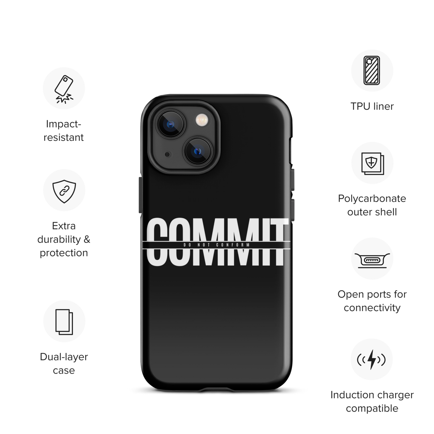 Commit Tough Case for iPhone®