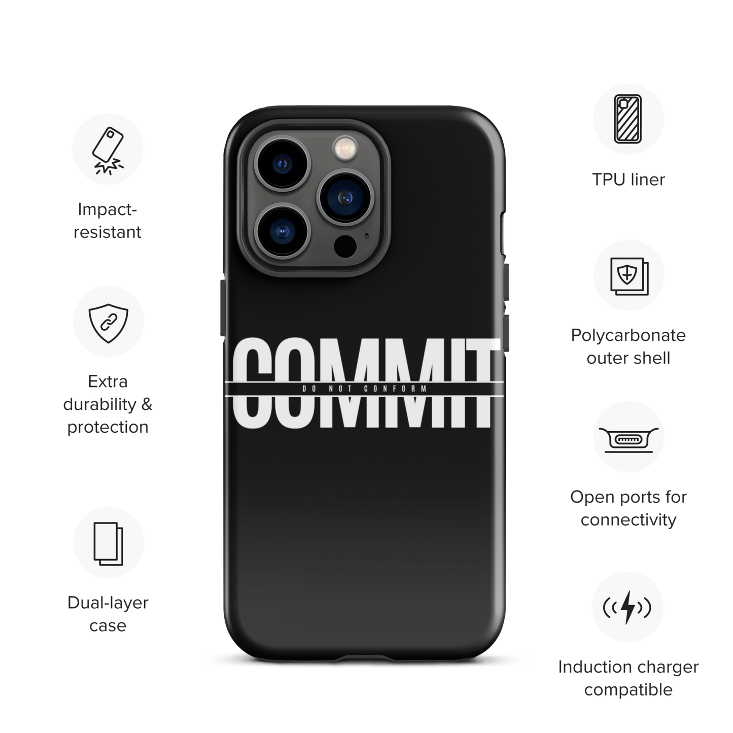 Commit Tough Case for iPhone®