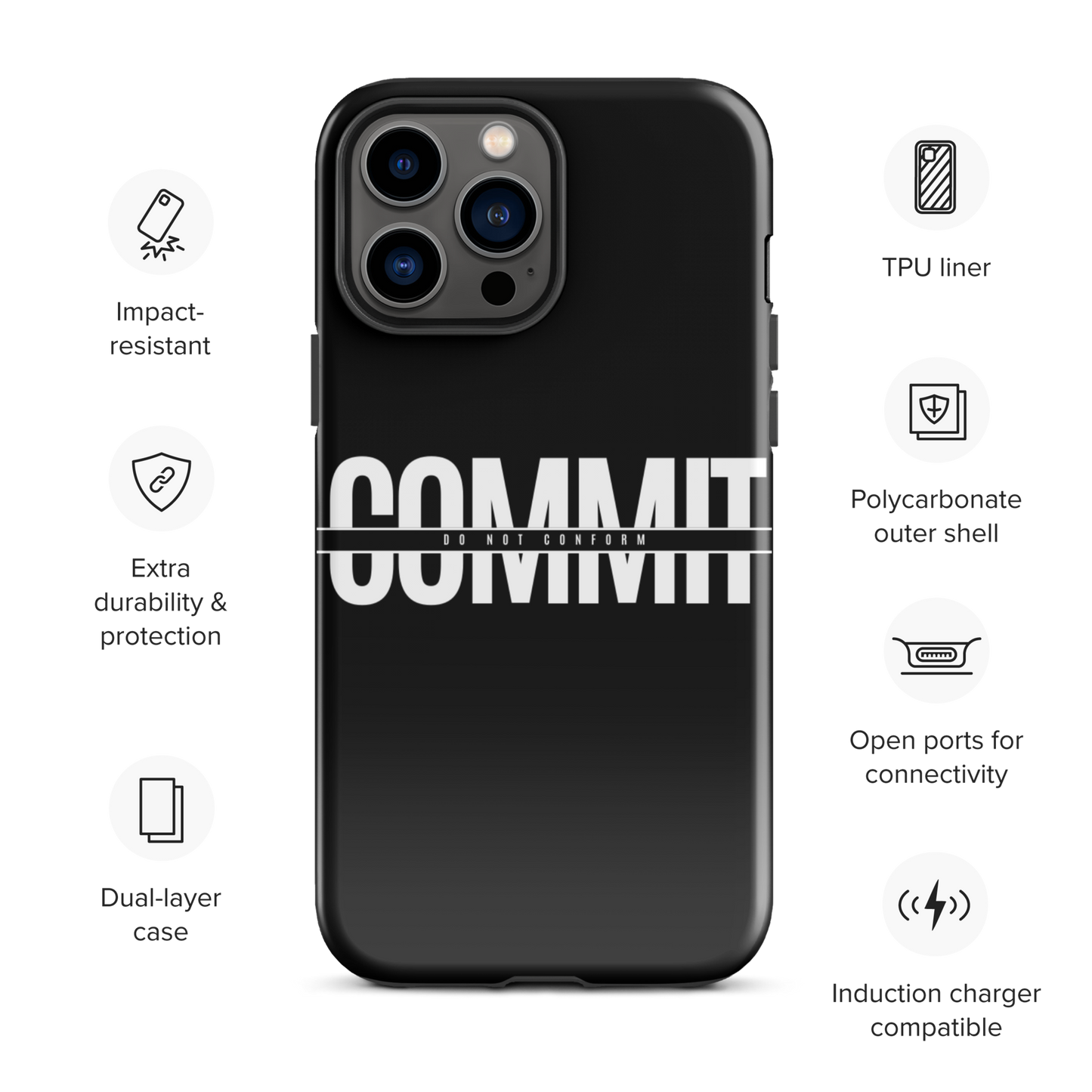 Commit Tough Case for iPhone®