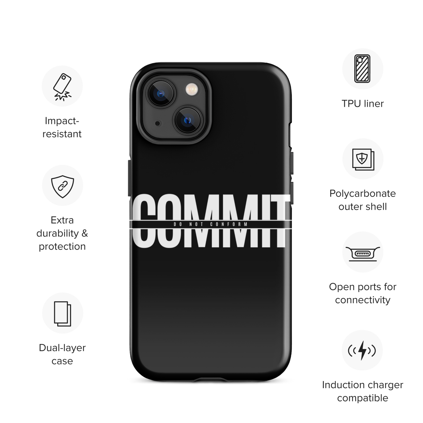 Commit Tough Case for iPhone®