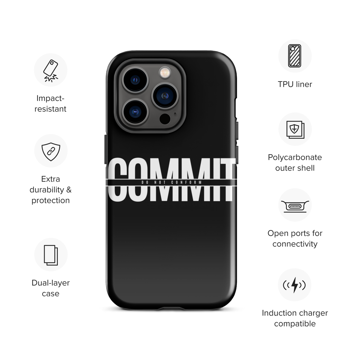 Commit Tough Case for iPhone®