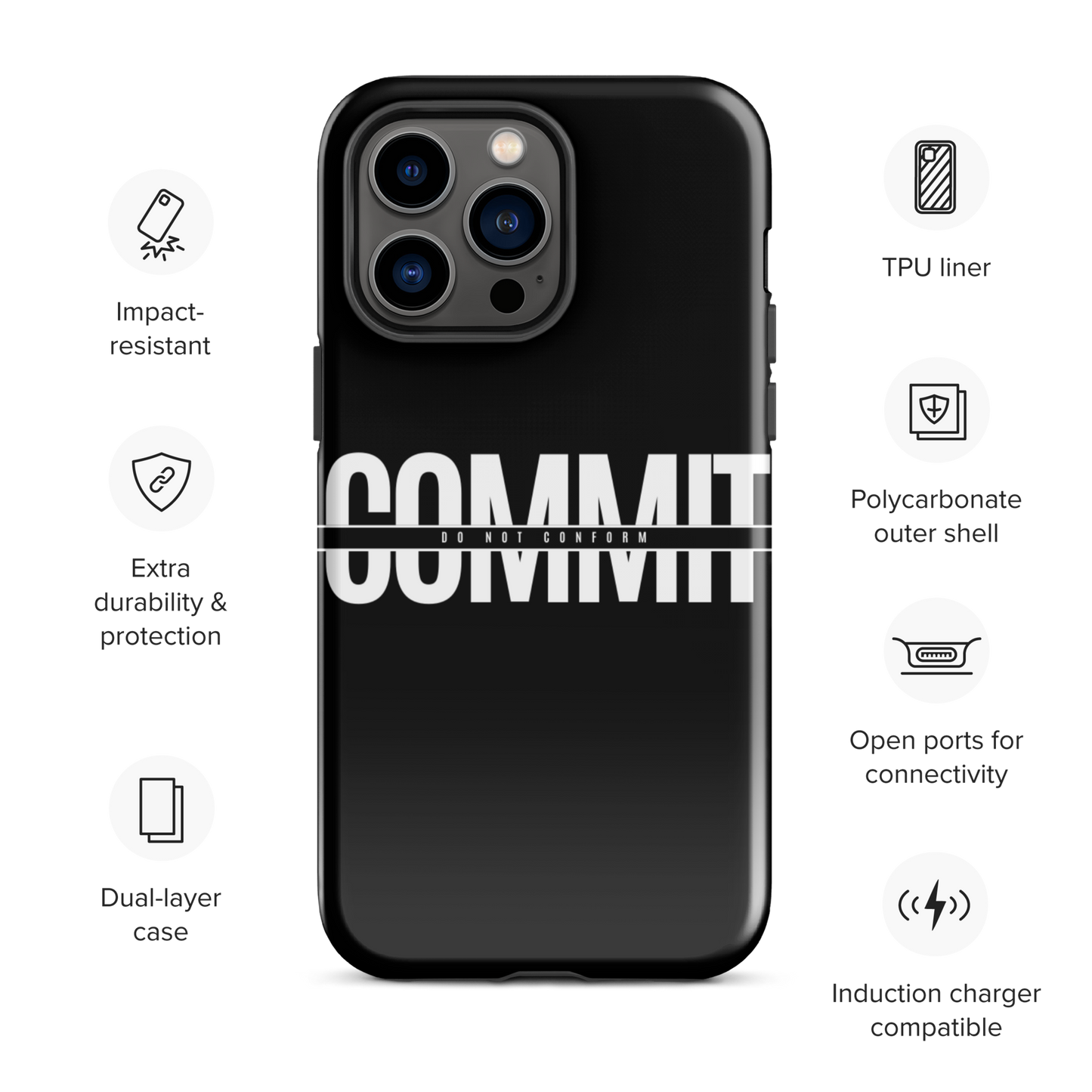 Commit Tough Case for iPhone®