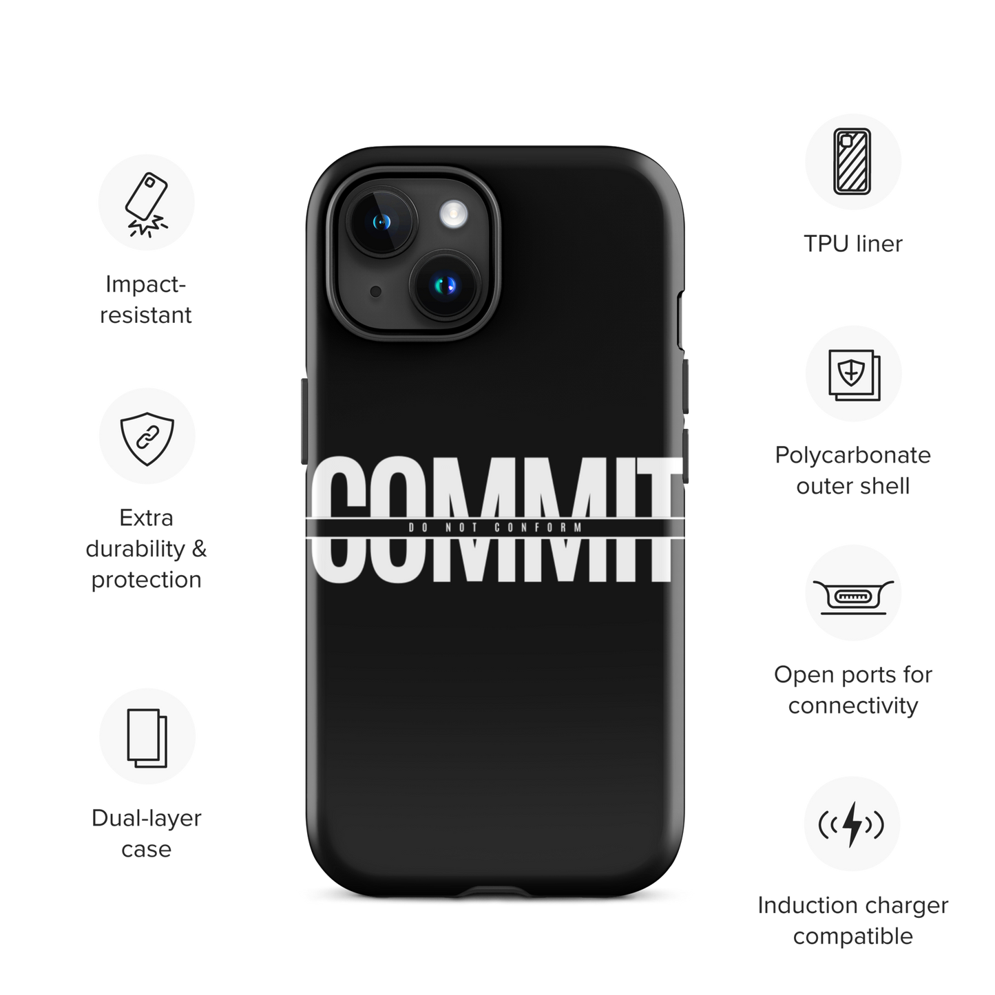 Commit Tough Case for iPhone®