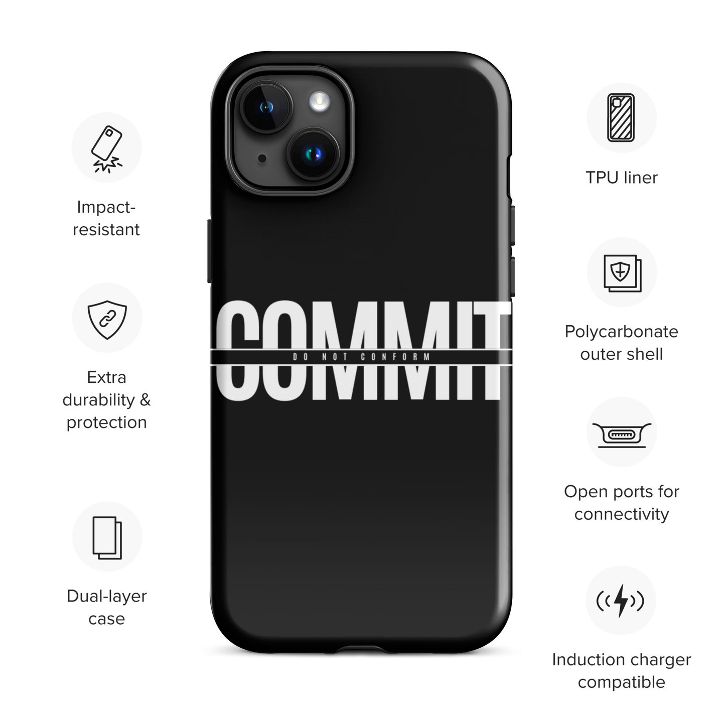 Commit Tough Case for iPhone®