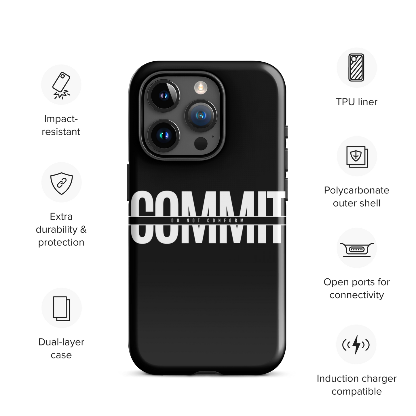 Commit Tough Case for iPhone®
