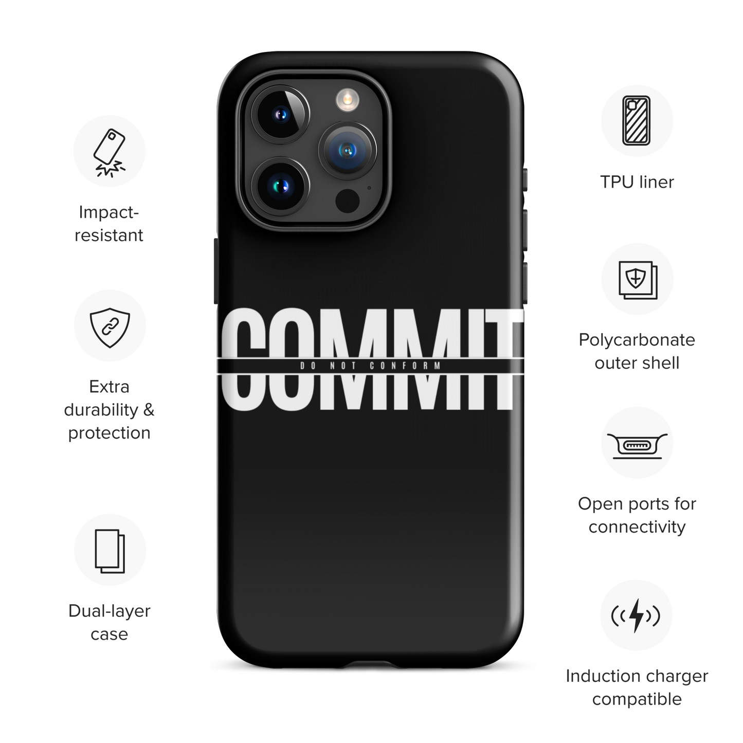 Commit Tough Case for iPhone®