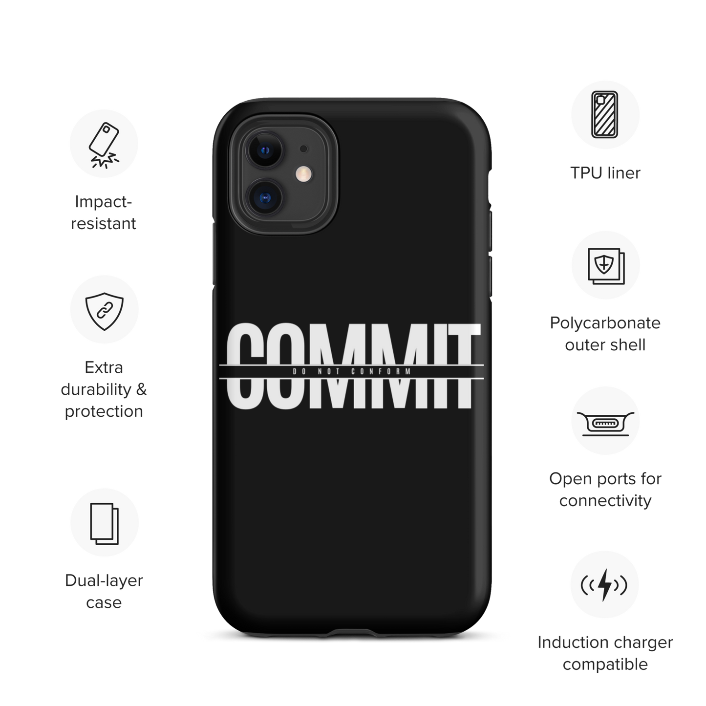 Commit Tough Case for iPhone®