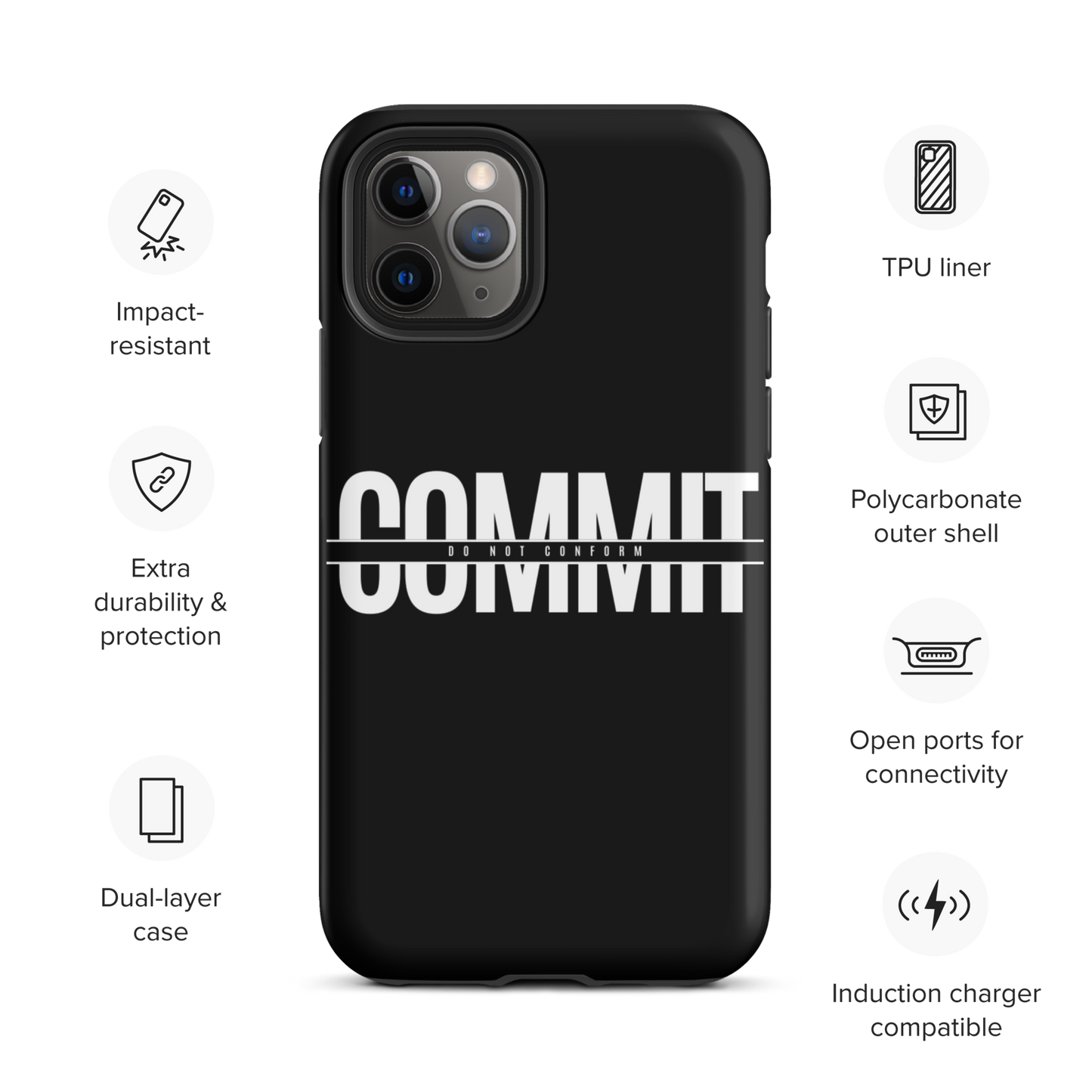 Commit Tough Case for iPhone®