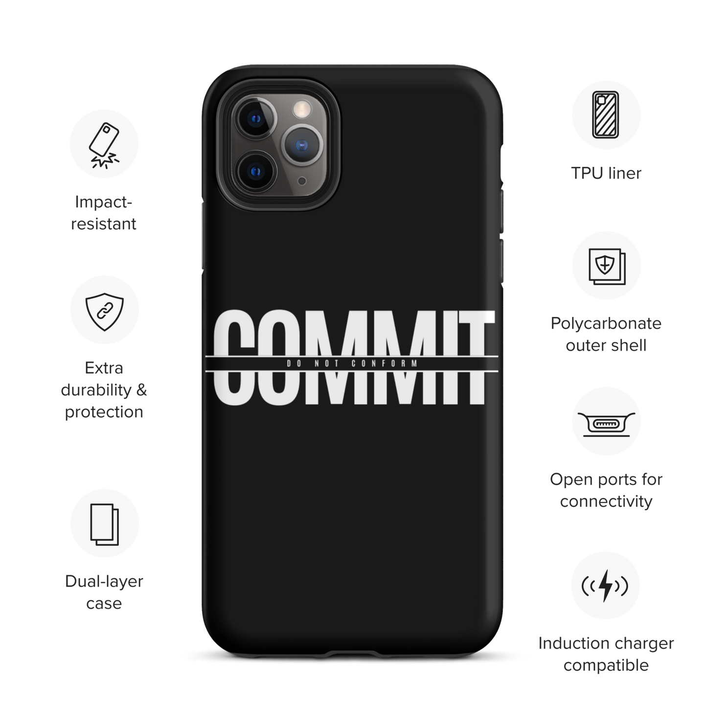Commit Tough Case for iPhone®