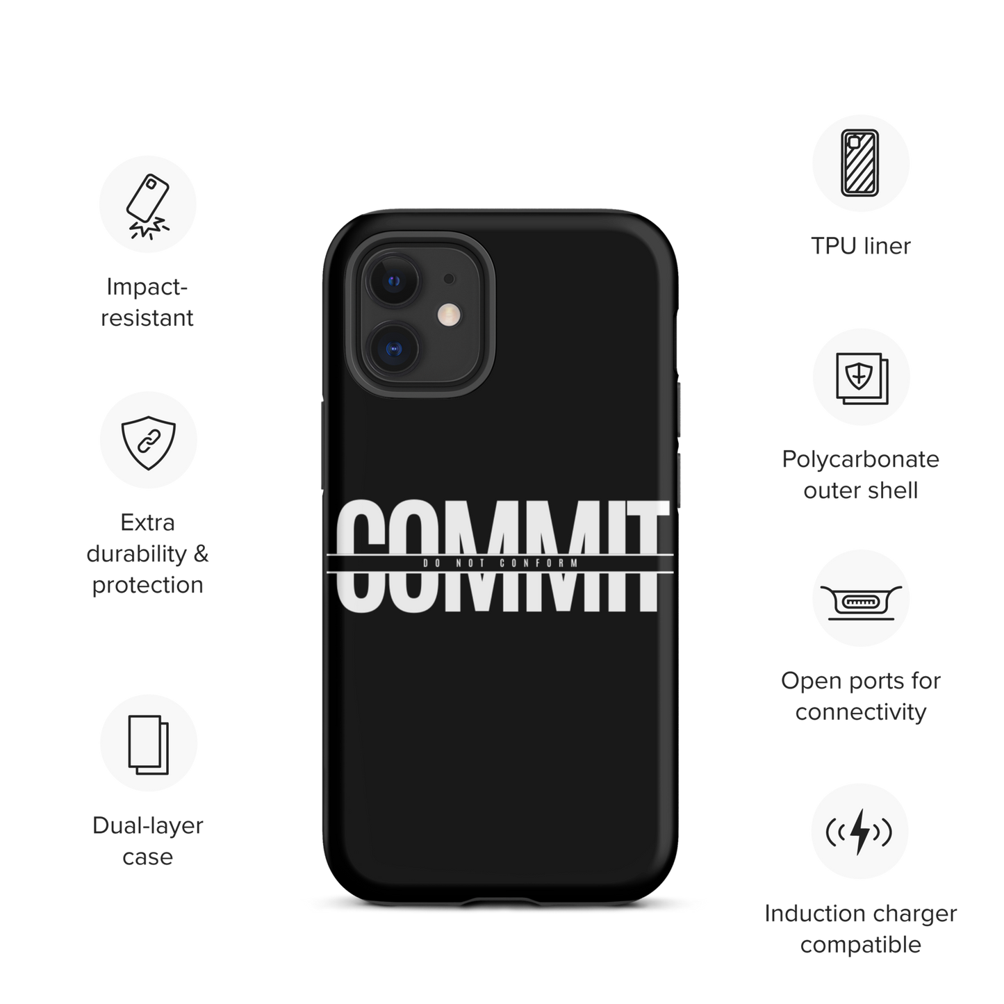 Commit Tough Case for iPhone®