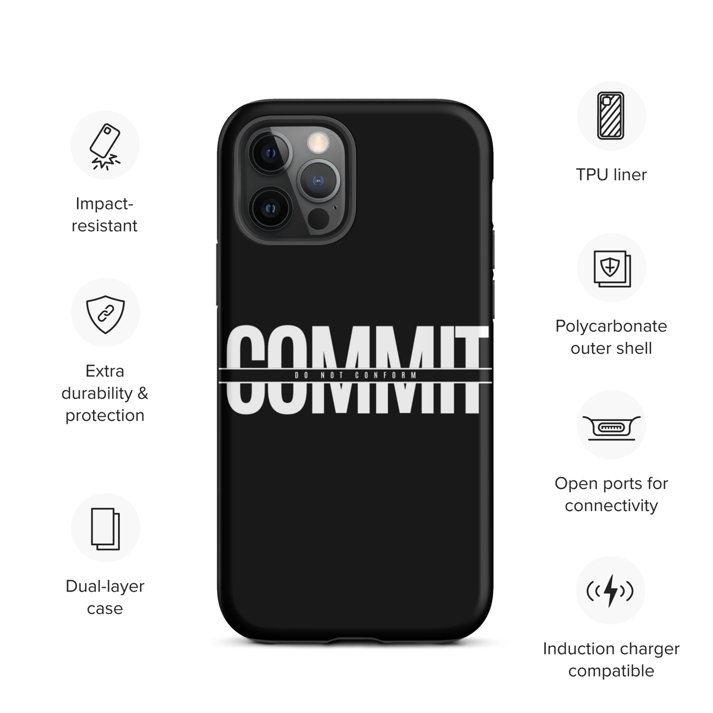 Commit Tough Case for iPhone®