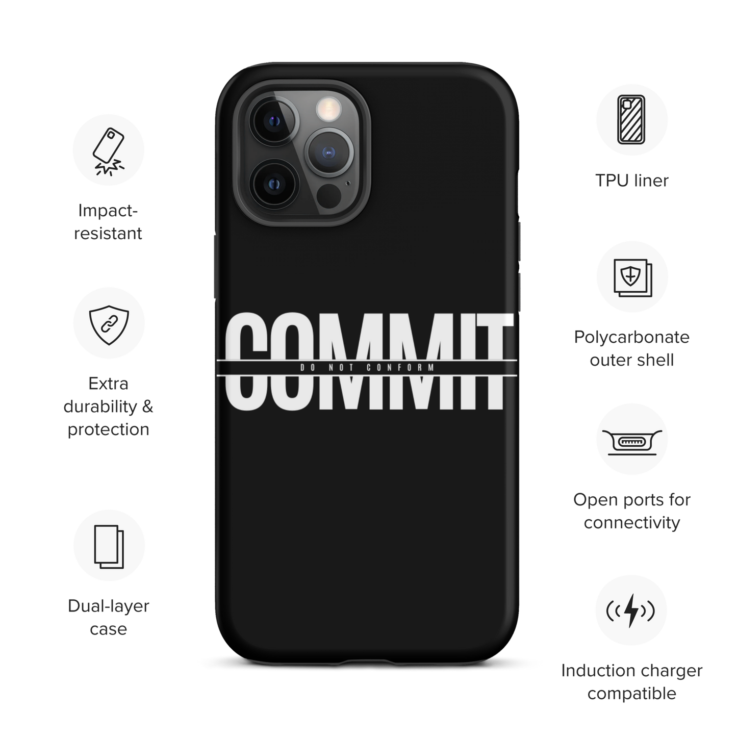 Commit Tough Case for iPhone®