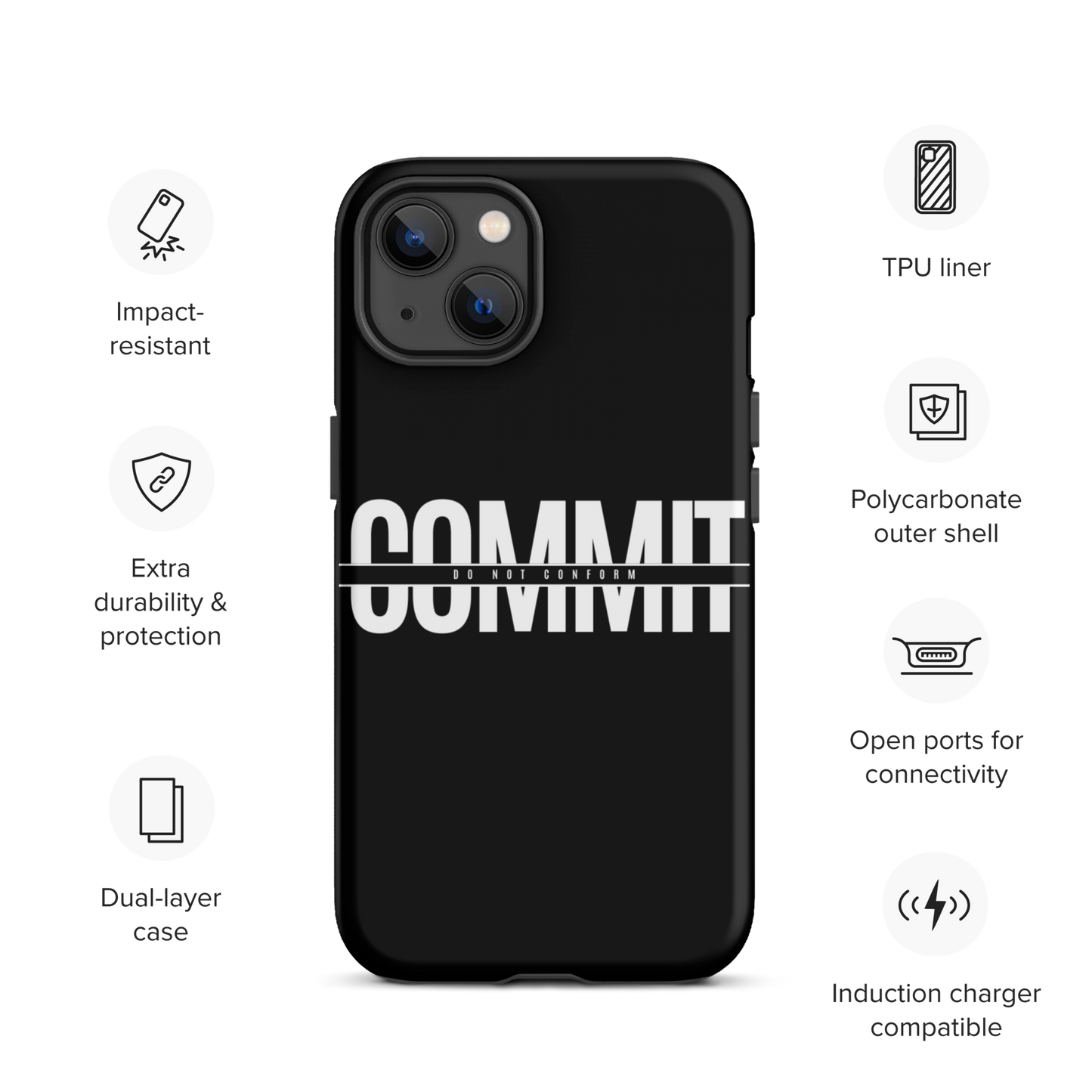 Commit Tough Case for iPhone®
