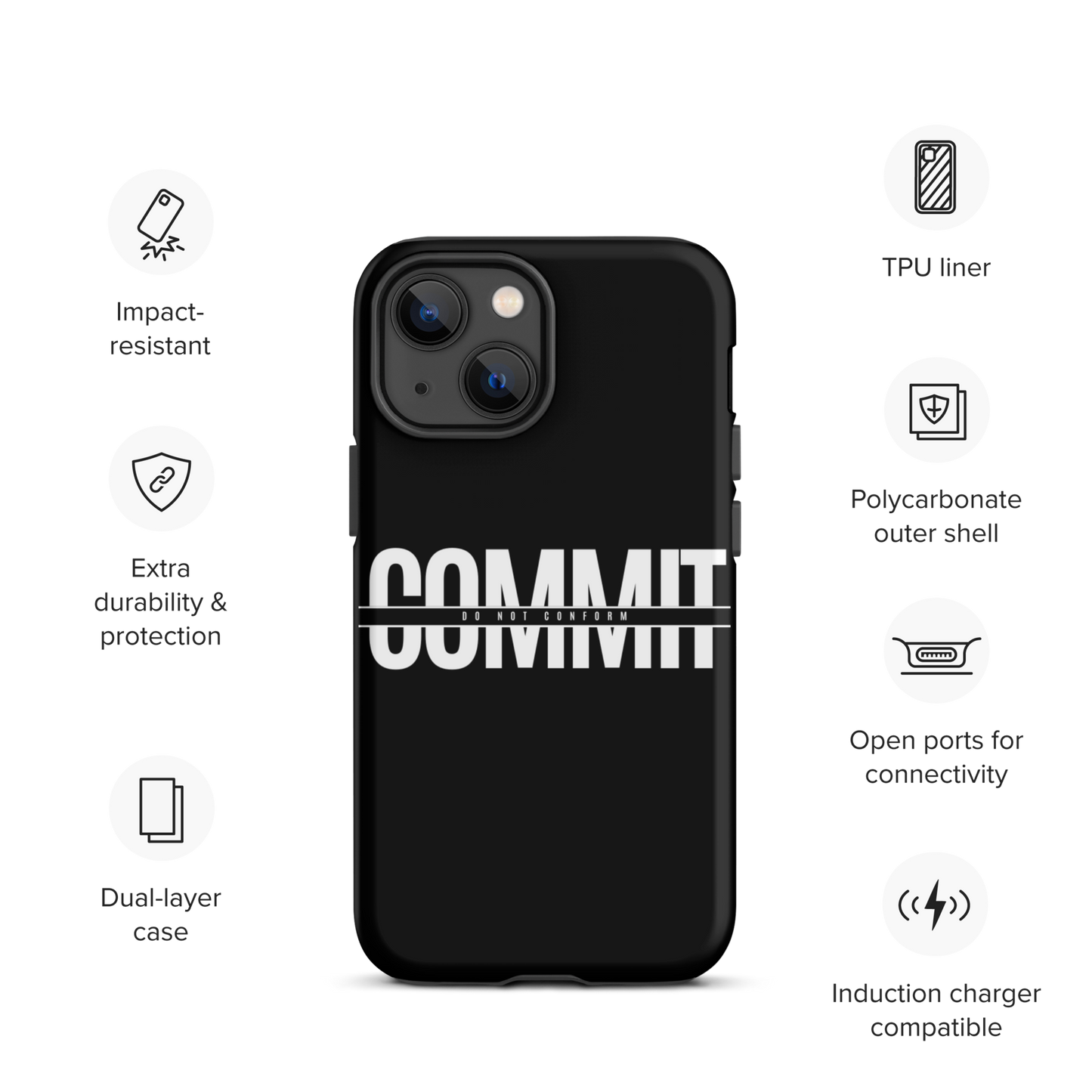 Commit Tough Case for iPhone®
