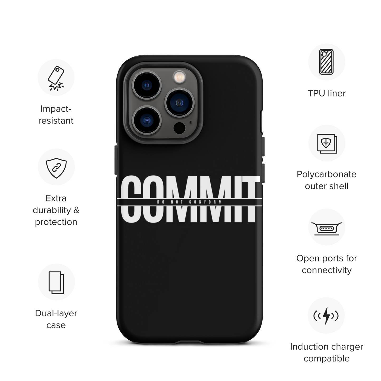 Commit Tough Case for iPhone®