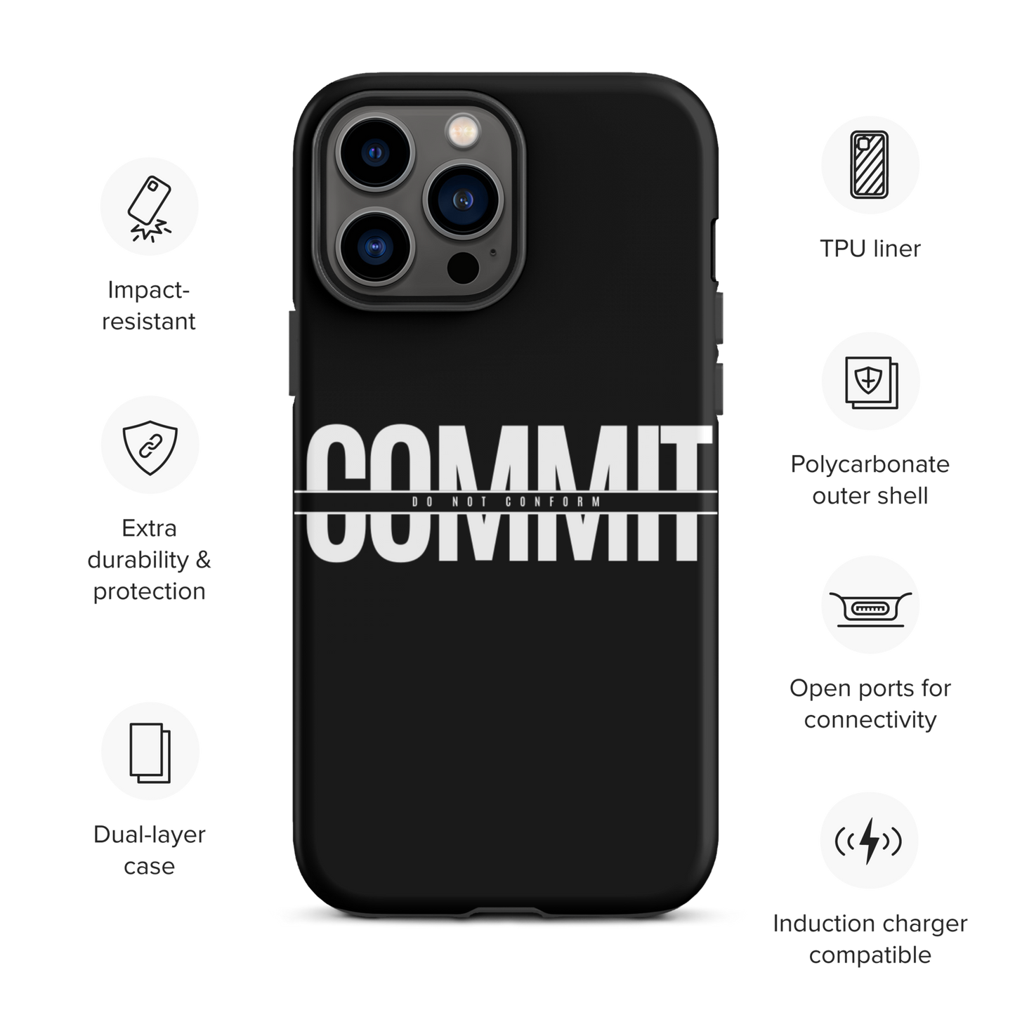 Commit Tough Case for iPhone®