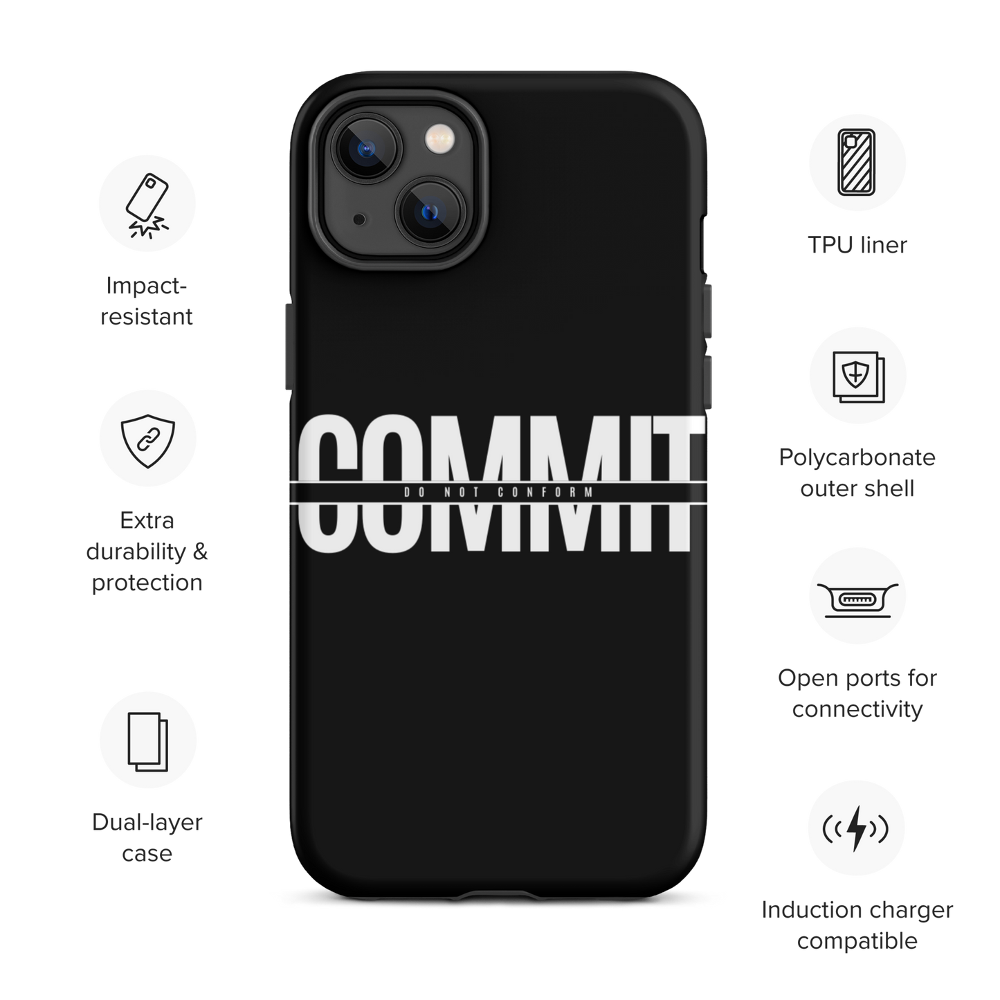 Commit Tough Case for iPhone®