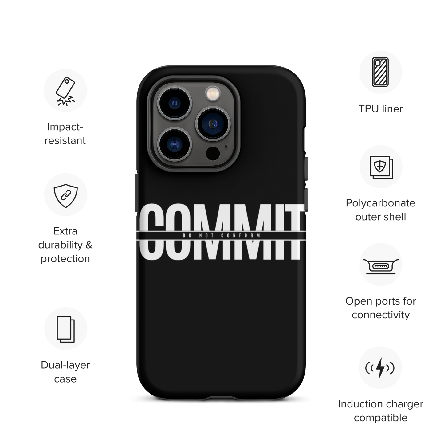 Commit Tough Case for iPhone®
