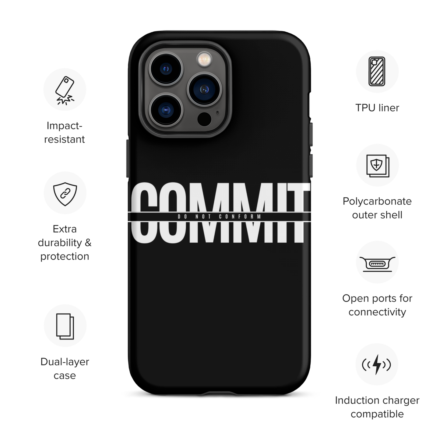 Commit Tough Case for iPhone®