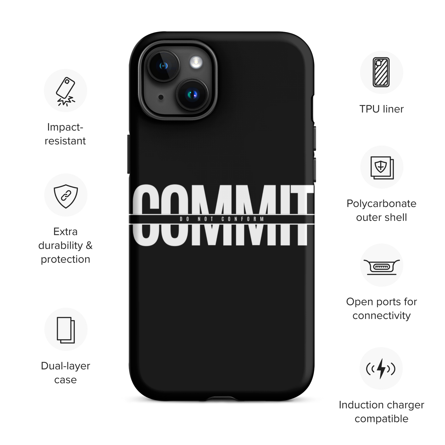 Commit Tough Case for iPhone®