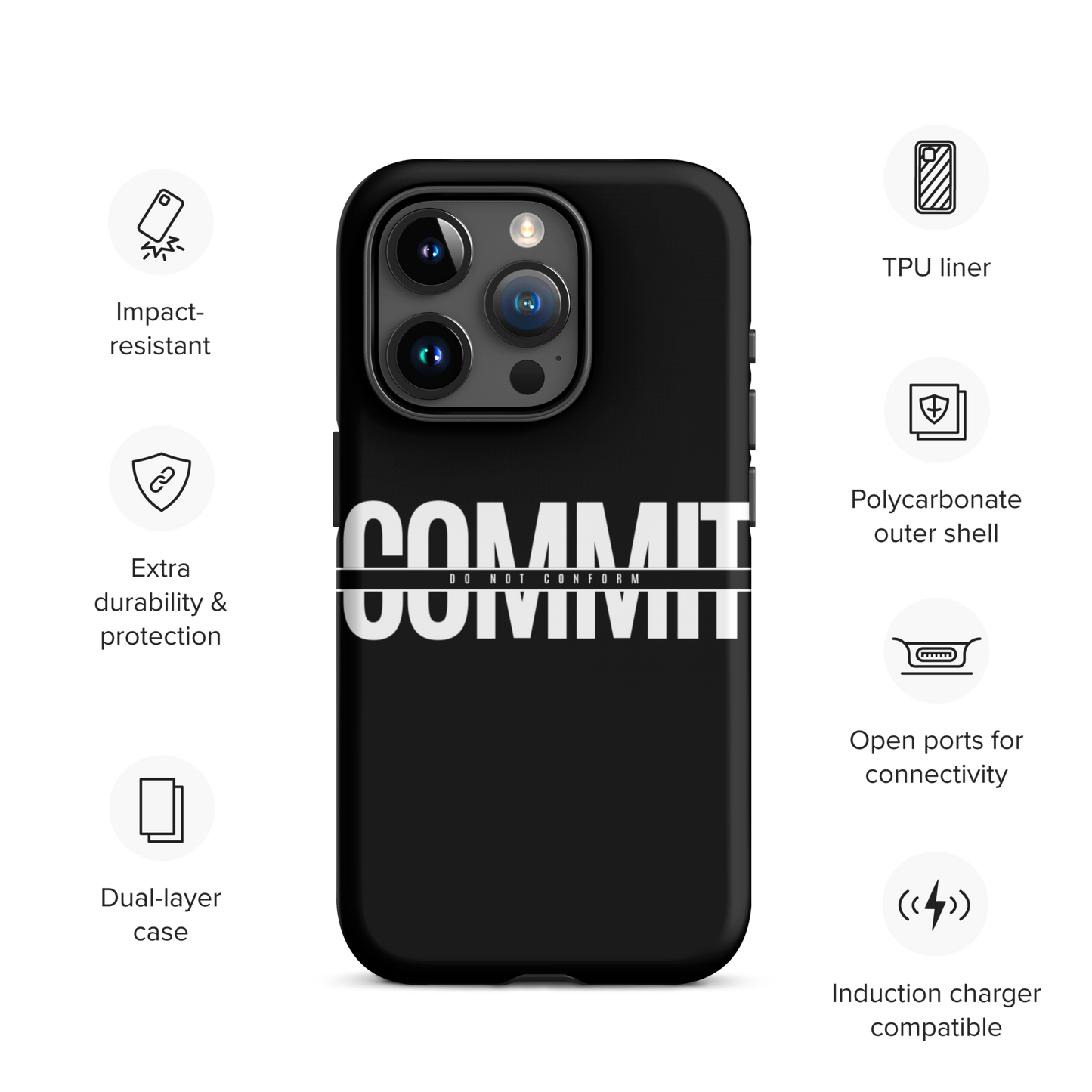 Commit Tough Case for iPhone®