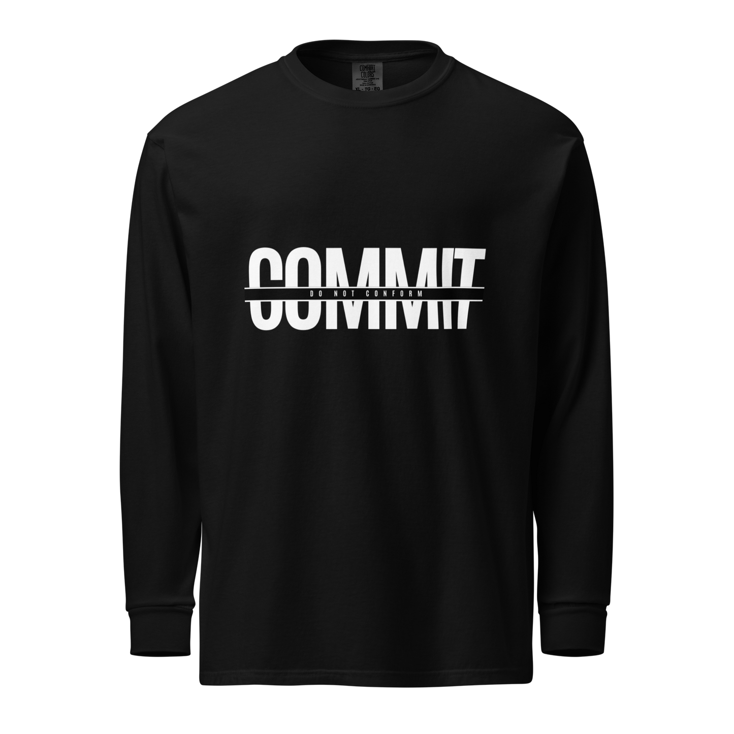Commit Garment-dyed Heavyweight Long-sleeve Shirt