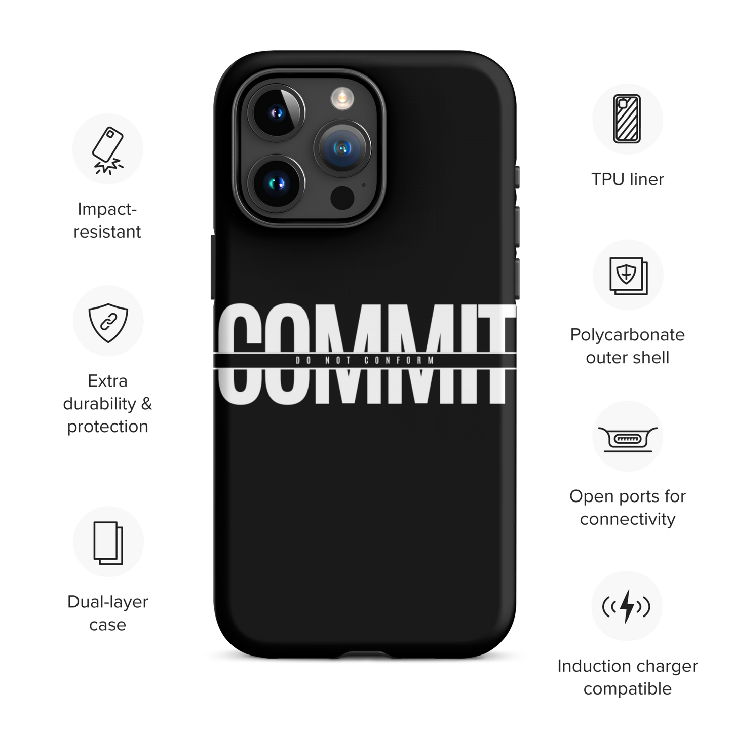 Commit Tough Case for iPhone®