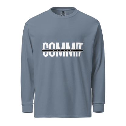 Commit Garment-dyed Heavyweight Long-sleeve Shirt
