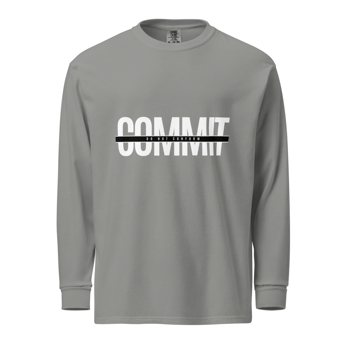 Commit Garment-dyed Heavyweight Long-sleeve Shirt