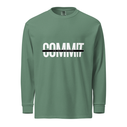 Commit Garment-dyed Heavyweight Long-sleeve Shirt