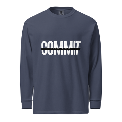 Commit Garment-dyed Heavyweight Long-sleeve Shirt