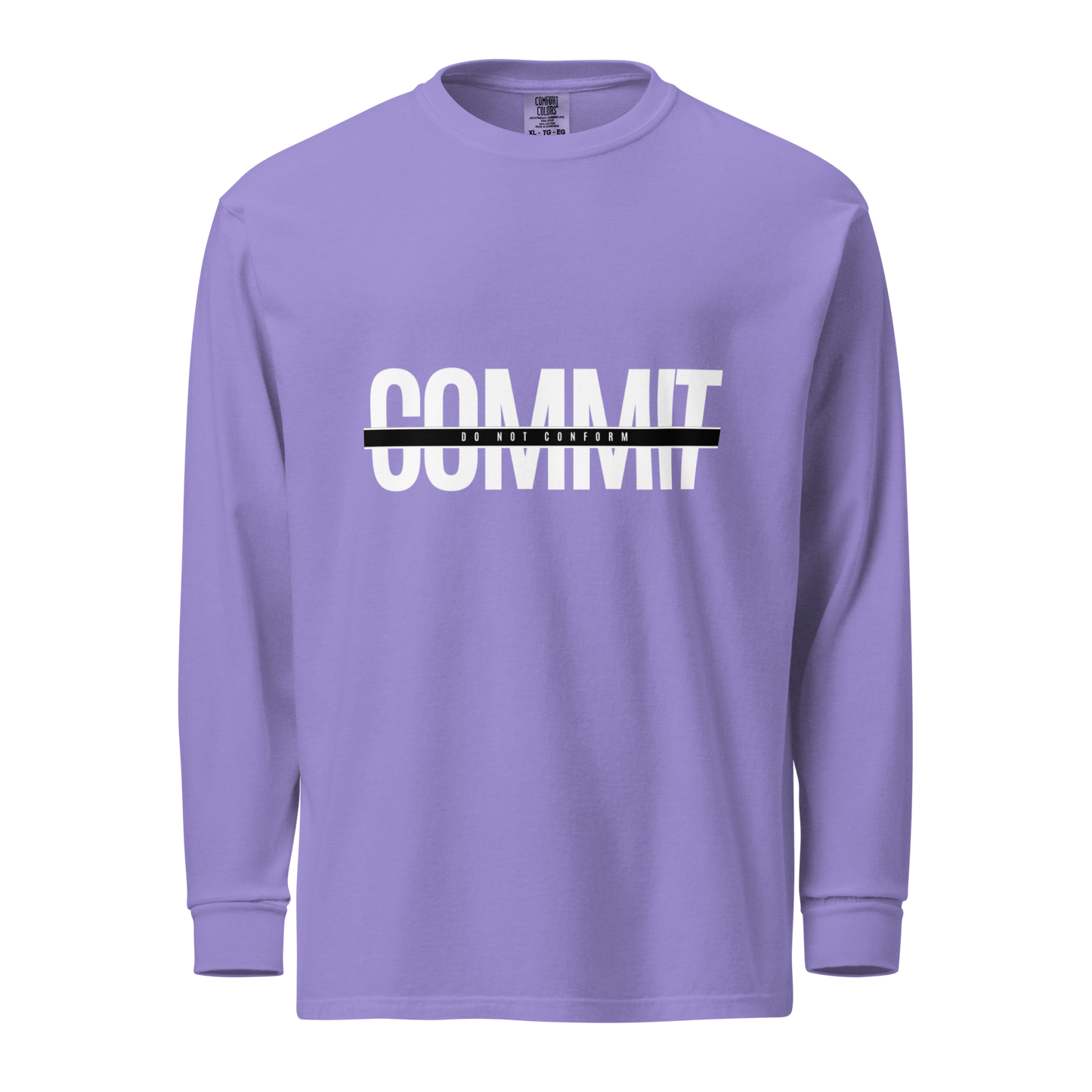 Commit Garment-dyed Heavyweight Long-sleeve Shirt