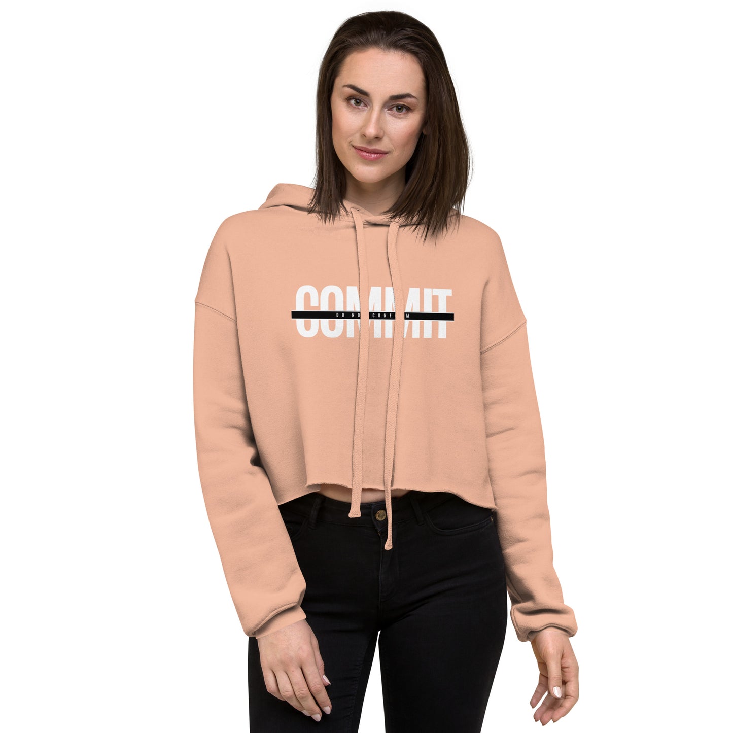 Commit Women's Crop Hoodie